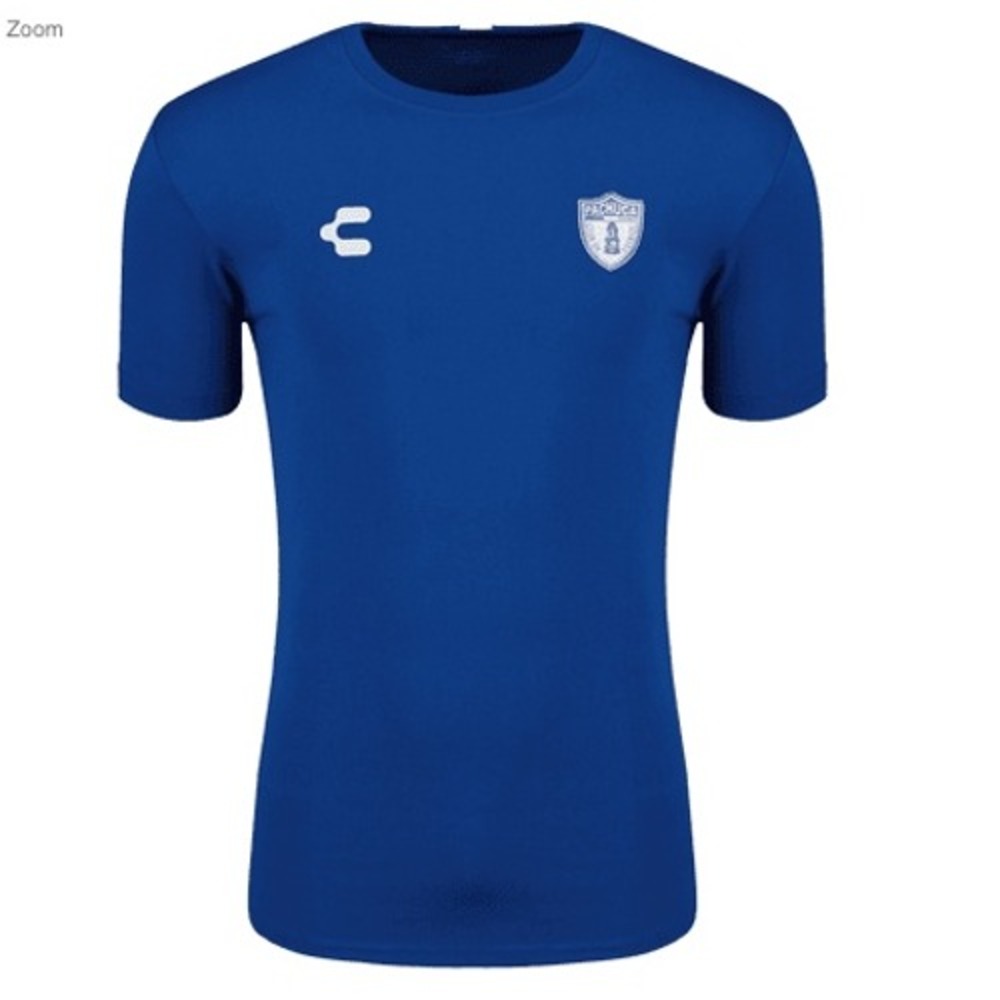 Charly Pachuca CF Soccer T-Shirt Mens Small Blue NWT Liga MX Graphic Tee 5095190